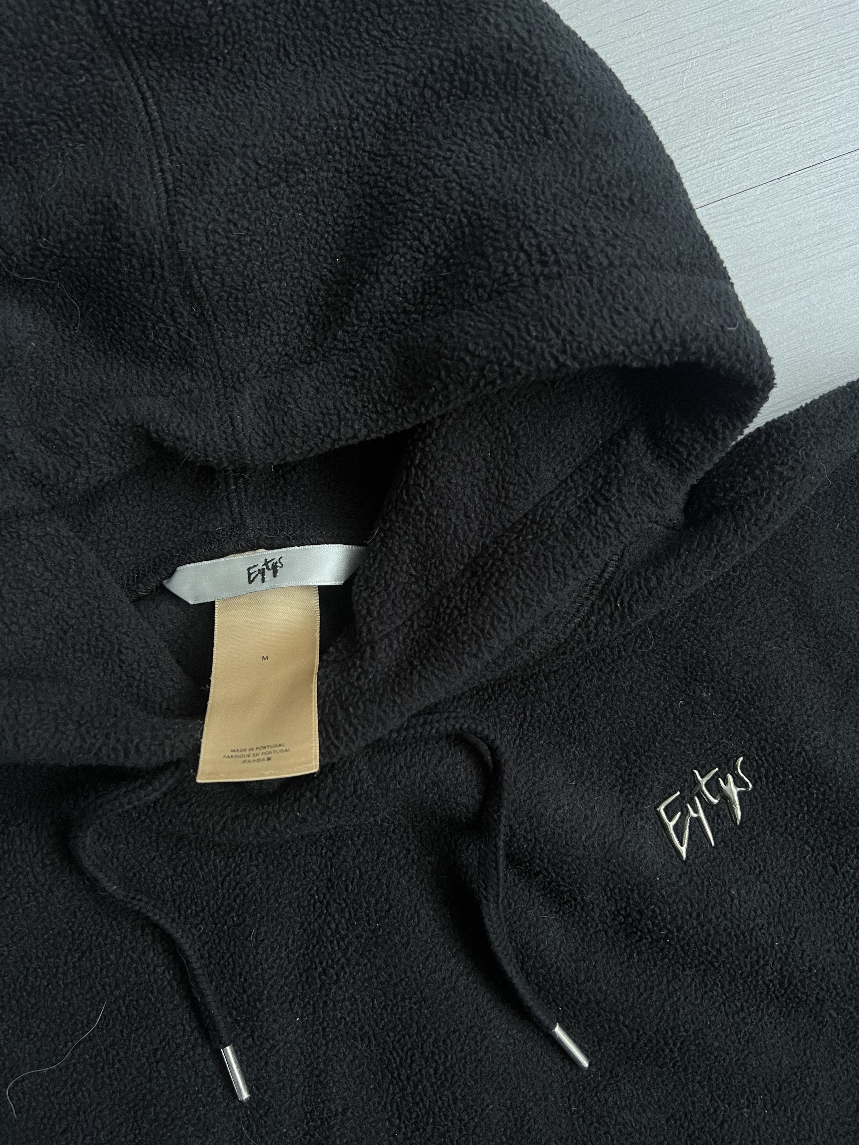 Eytys Eytys Black Spike Hoodie Size M / US 6-8 / IT 42-44 - 2 Thumbnail