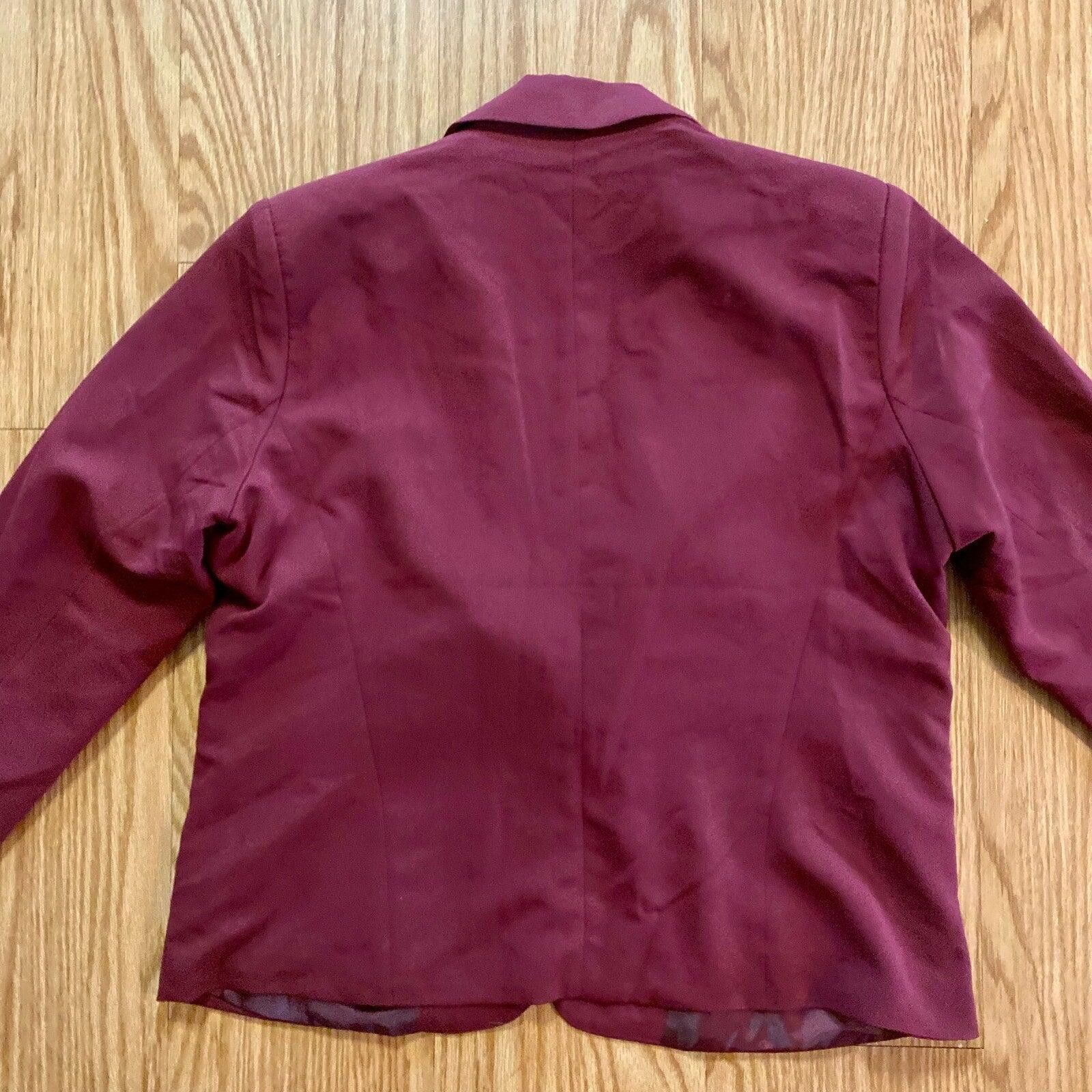 Other Ci Sono Outerwear Red Blazer Juniors XLarge Womens Medium Size M / US 6-8 / IT 42-44 - 8 Thumbnail