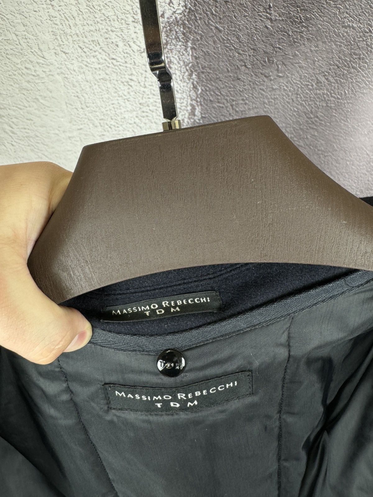 Other Massimo Rebecchi TDM wool long single breasted trench coat Size US L / EU 52-54 / 3 - 13 Thumbnail