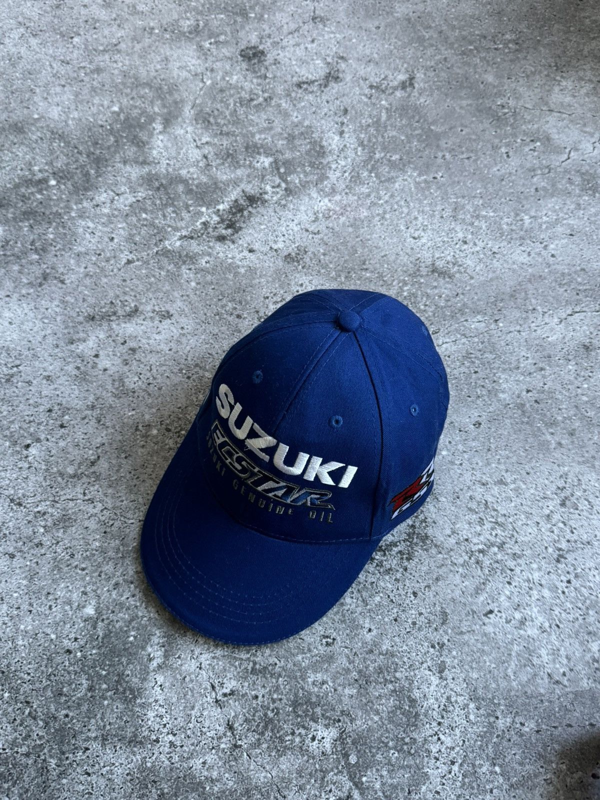 Japanese Brand Vintage Suzuki Ecstar Y2K Racing cap hat Size ONE SIZE - 3 Thumbnail