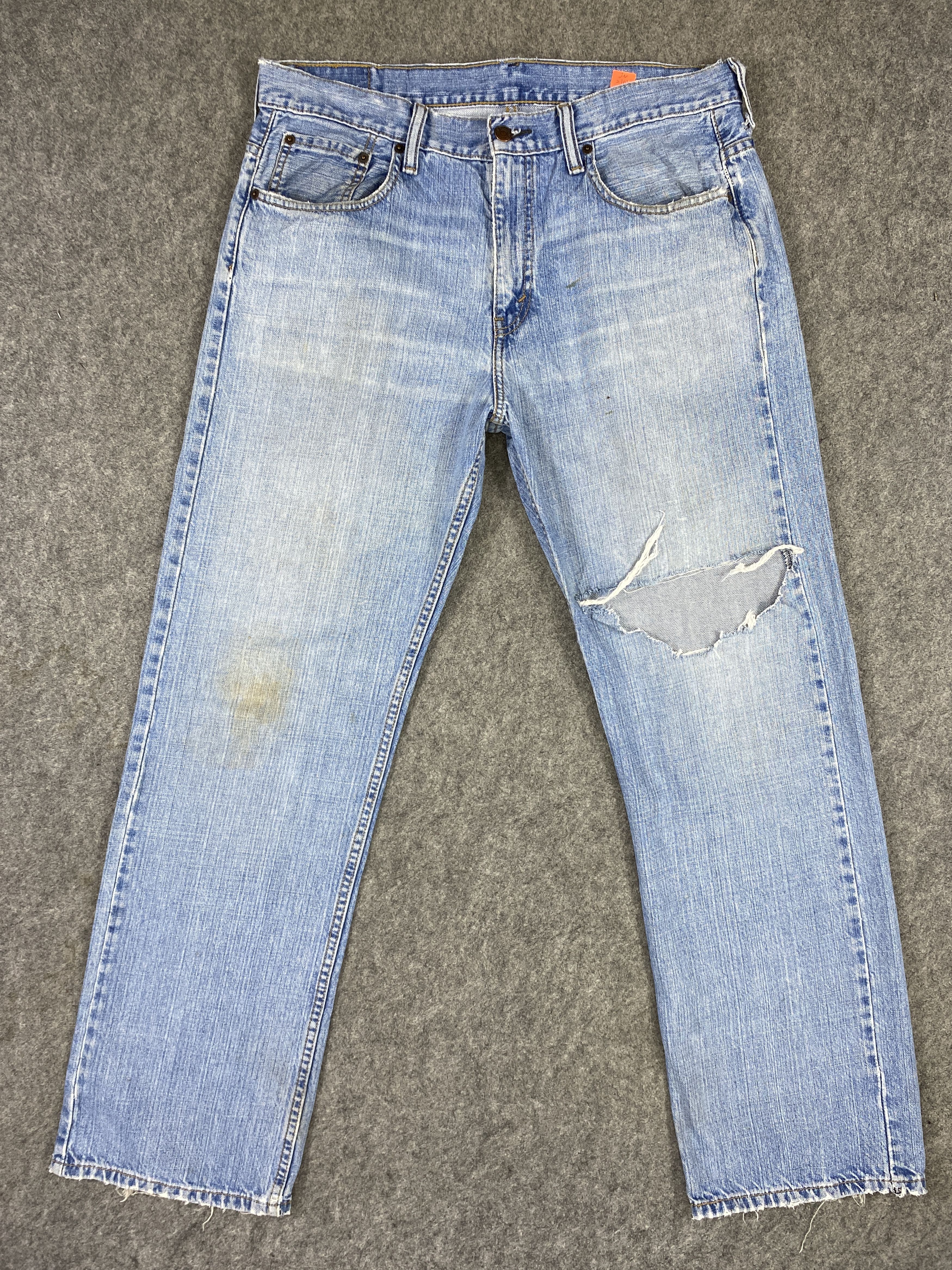 Levi's Blue Wash Vintage Levi's 569 36x32.5 Denim -JN2103 Size US 36 / EU 52 - 1 Thumbnail