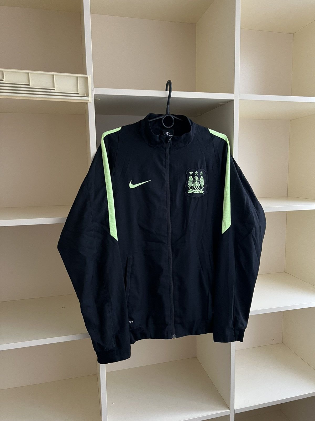 Nike Nike Manchester City 2015-2016 Soccer Light Jacket Football Size US S / EU 44-46 / 1 - 4 Thumbnail