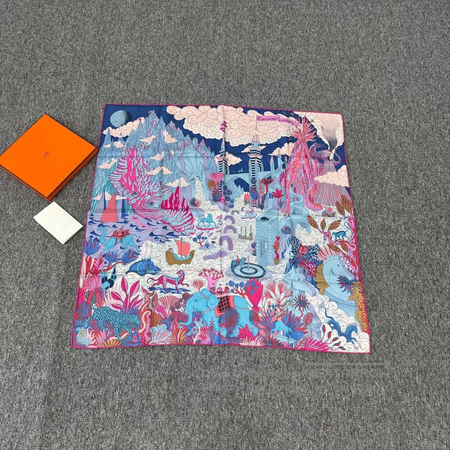 Hermes Hermes Cosmic Atlas: Scarf| Size ONE SIZE - 1 Thumbnail