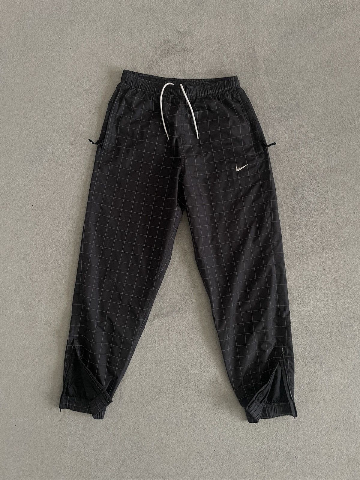 Nike NikeLAB REFLECTIVE BLACK TRACK PANTS Size US 29 - 3 Thumbnail