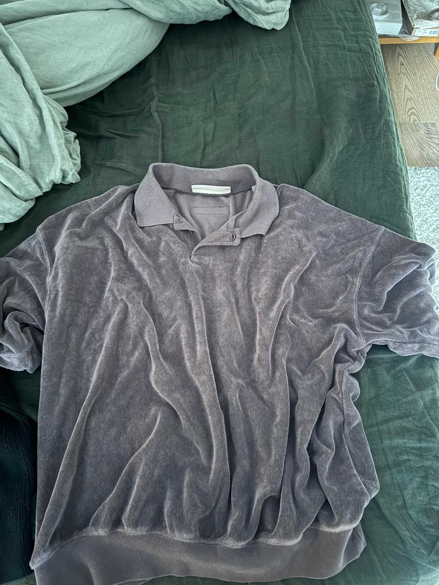Essentials Plum Oversized FOG Essential Polo Size US S / EU 44-46 / 1 - 1 Thumbnail