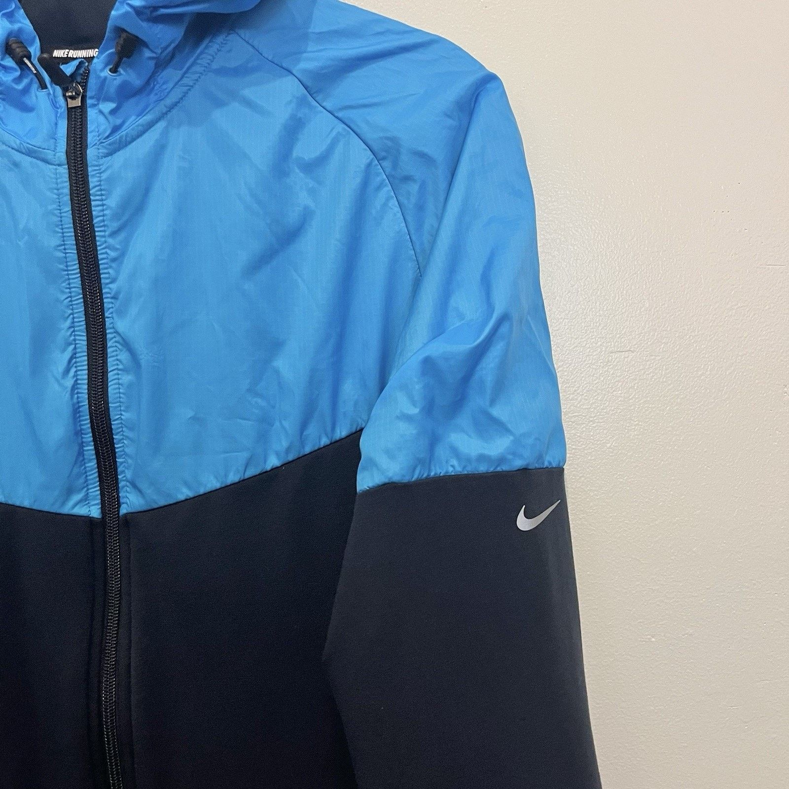 Nike Nike Running Dri-Fit Laser Blue Jacket Dri-Fit 465388 476 Size US L / EU 52-54 / 3 - 4 Thumbnail