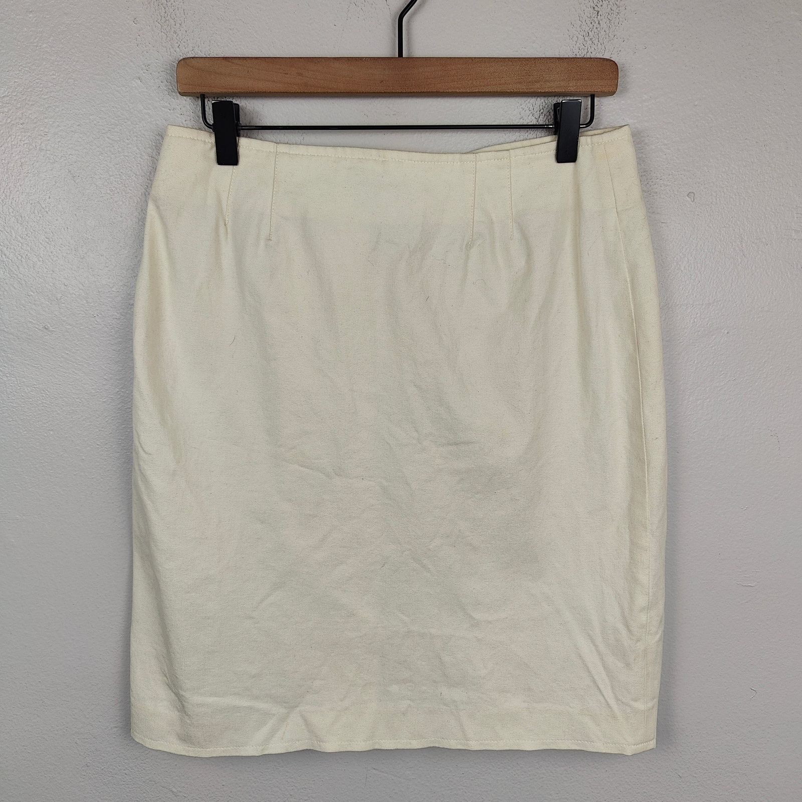 Other Vintage Y2K Michael Michael Kors Leather Swivel Lock Skirt Size 28" / US 6 / IT 42 - 7 Thumbnail