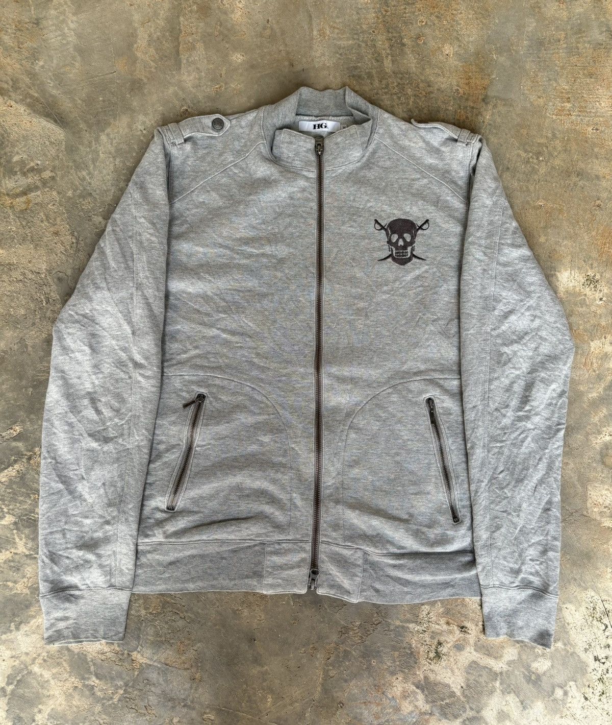 Hysteric Glamour Hysteric Glamour Skull Zip Sweatshirt Size US M / EU 48-50 / 2 - 1 Thumbnail