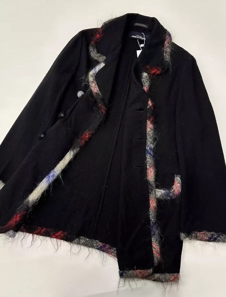 Comme des Garcons Comme des Garcons Black wool coat Size M / US 6-8 / IT 42-44 - 2 Thumbnail