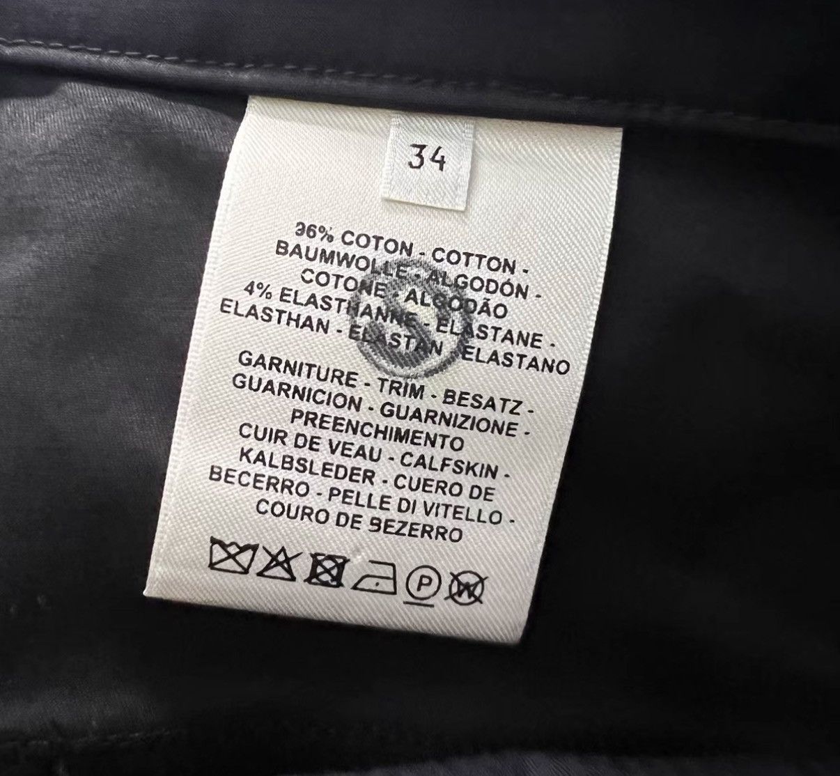 Hermes Hermès Black Straight-Leg Trousers J41 Size 25" / US 0 / IT 36 - 4 Thumbnail
