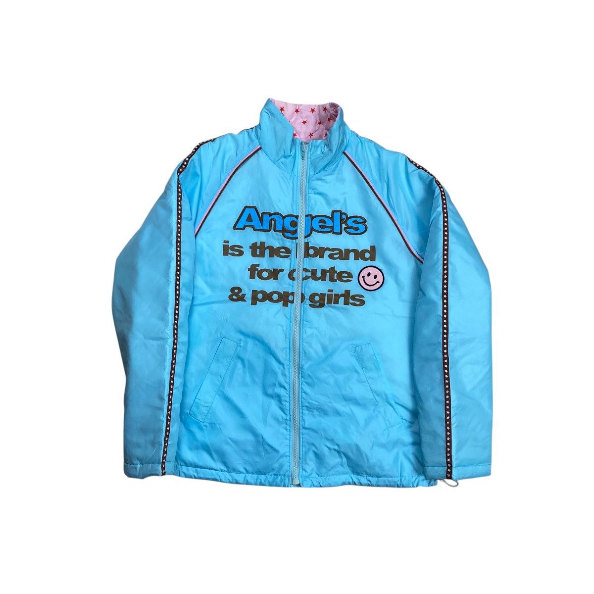 Hysteric Glamour Angel Blue Stars Pattern Reversible Jacket Size US L / EU 52-54 / 3 - 5 Thumbnail
