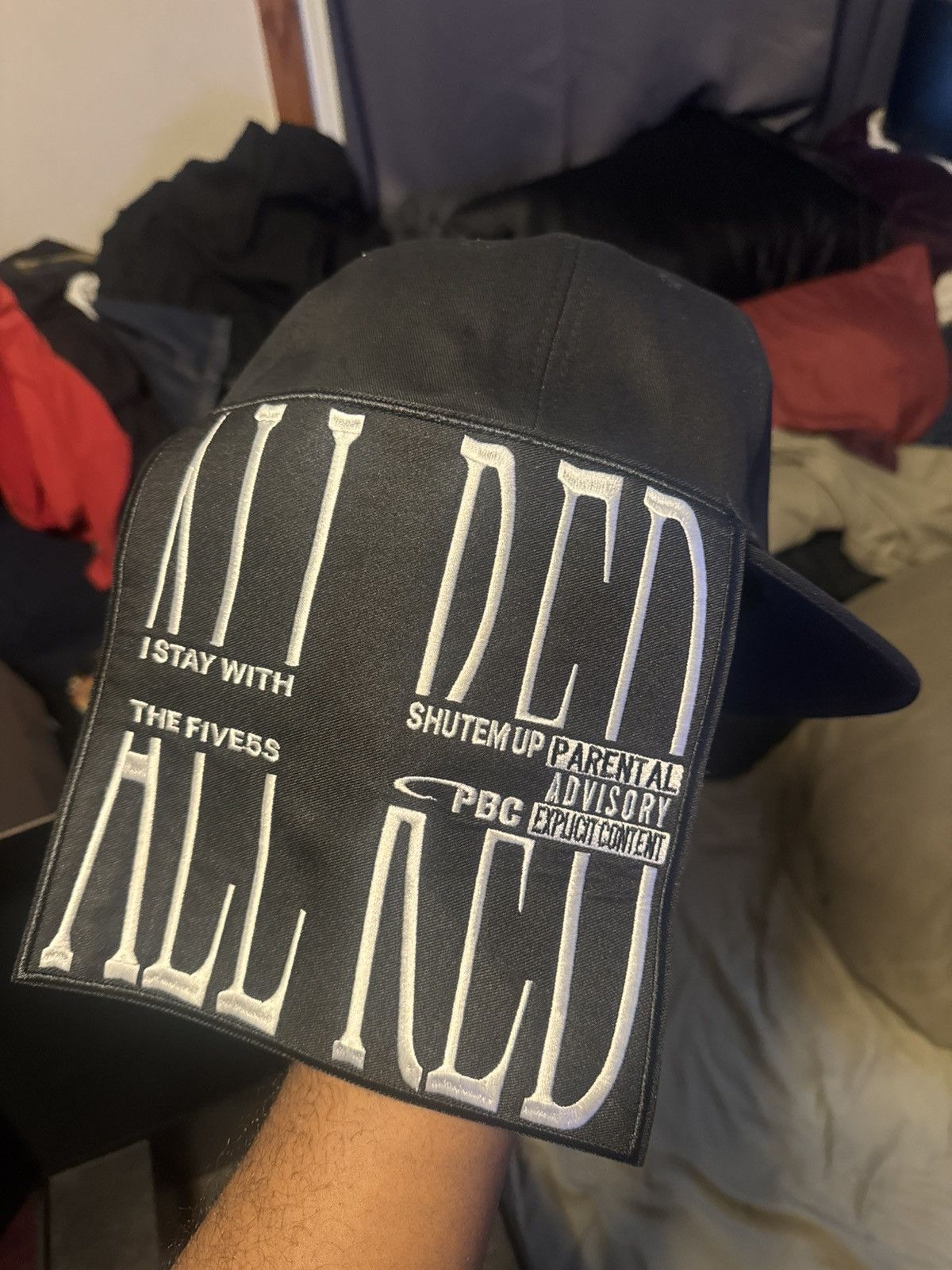 Playboi Carti Playboi Carti All Red Hat Boxset - Black Size ONE SIZE - 4 Thumbnail