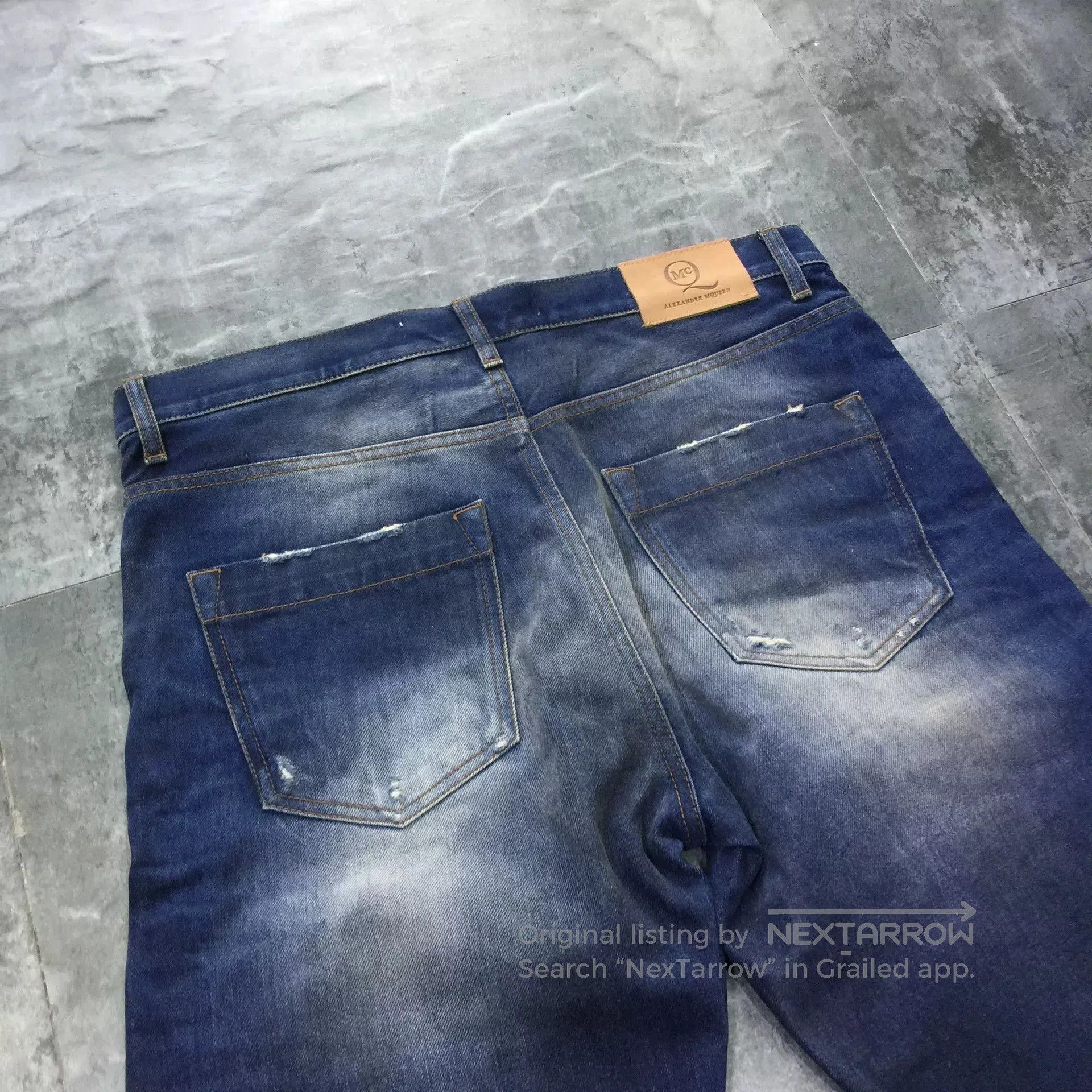 MCQ MCQ Alexander McQueen Wool Denim Pants. Size US 31 - 8 Thumbnail