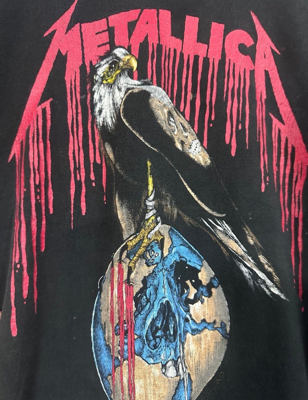 Metallica × Vintage Vintage Metallica 1994 Eagle Pushead Size US XL / EU 56 / 4 - 2 Thumbnail