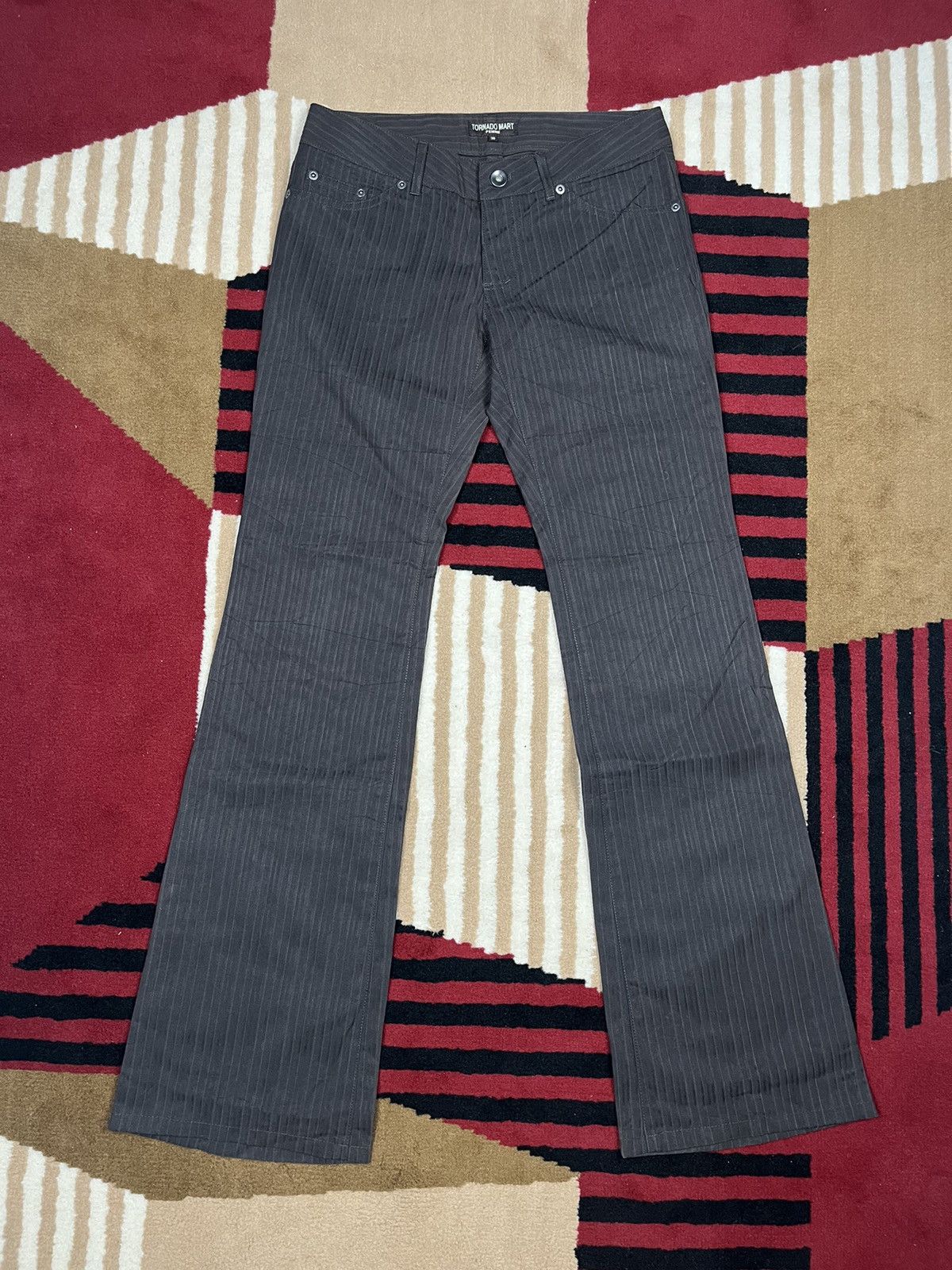 If Six Was Nine × Japanese Brand × Tornado Mart Tornado Mart Femme Bootcut Pants Size US 29 - 1 Thumbnail