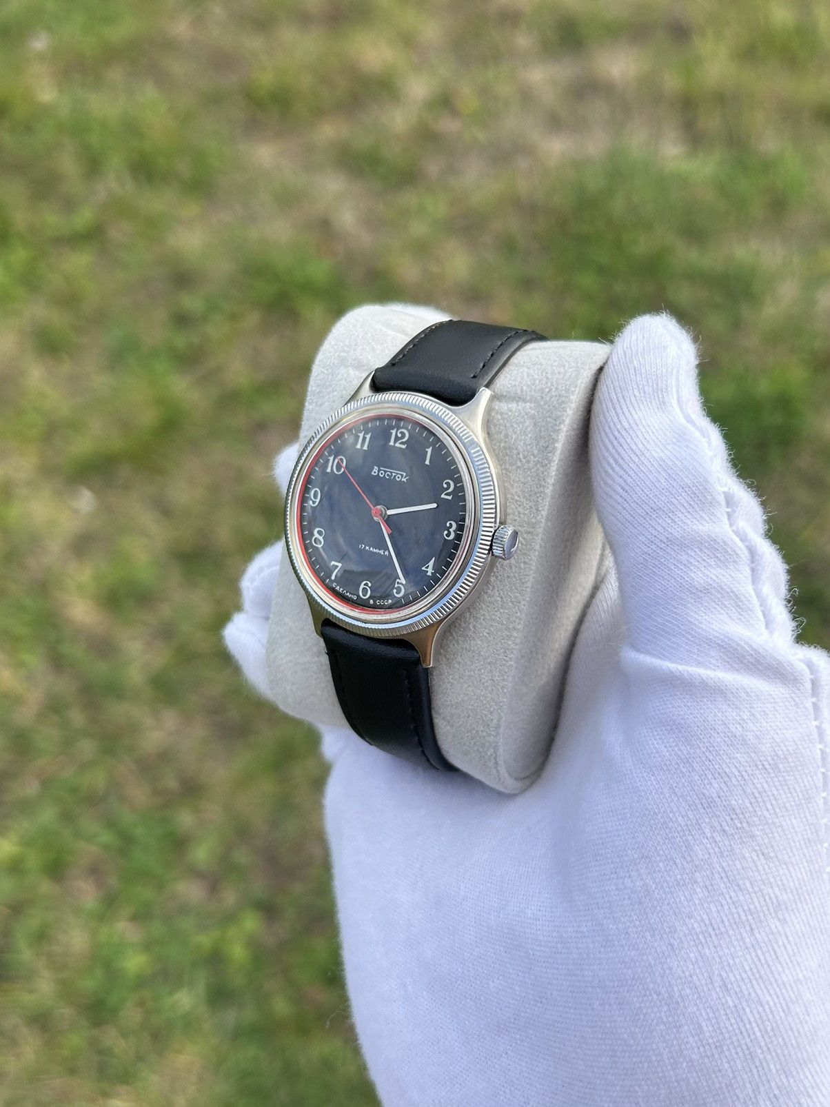 Vintage Vintage Watch Vostok USSR Soviet Mechanical Wristwatch 1980s Size ONE SIZE - 5 Thumbnail