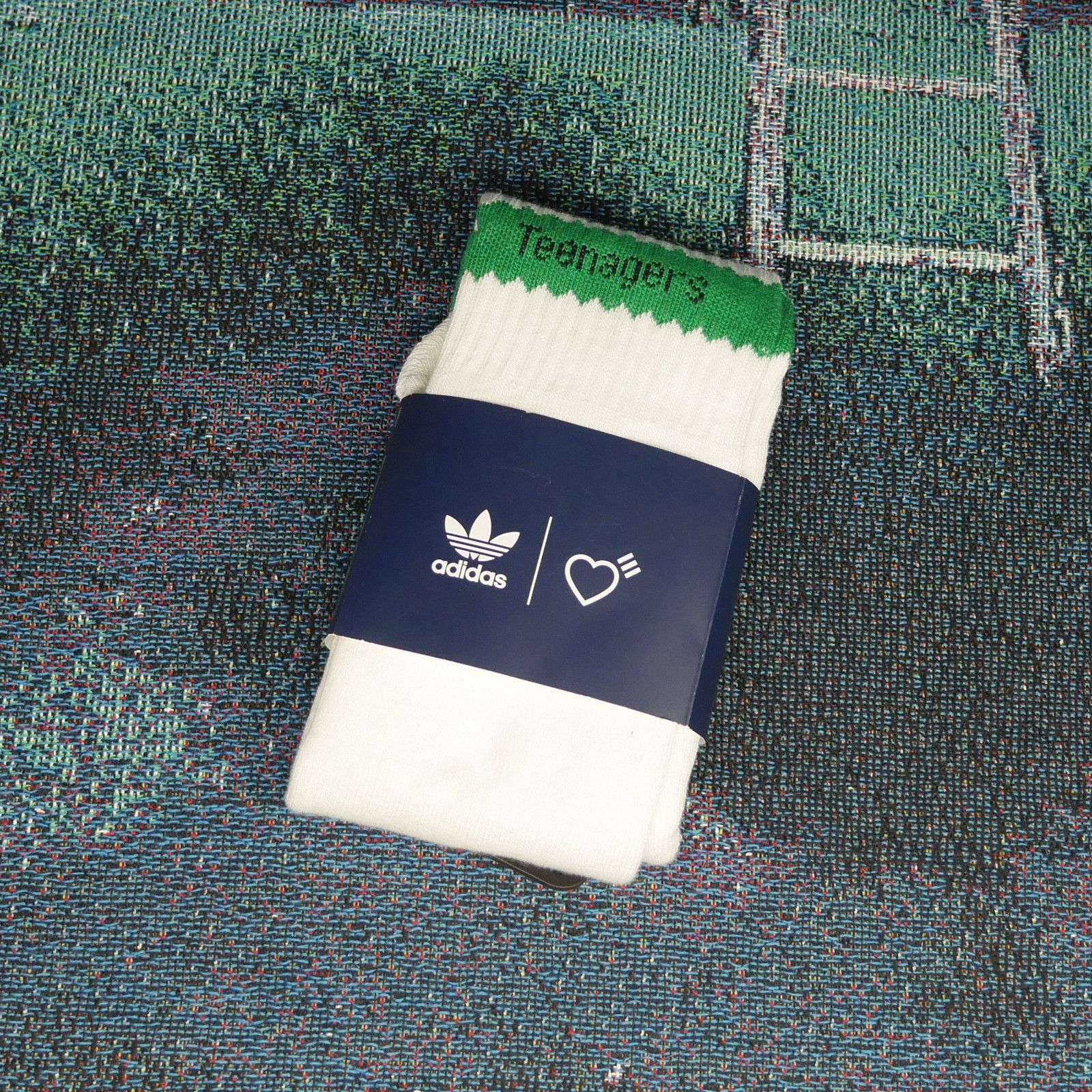 Adidas × Human Made × Nigo Adidas x Human Made Striped Crew Socks Size Small Size ONE SIZE - 5 Thumbnail