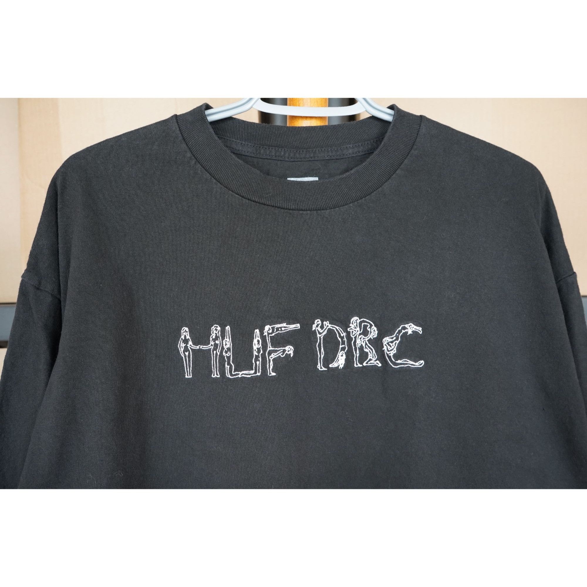 Huf HUF DRC Black Long Sleeve Skate Tshirt - Men's XL Size US XL / EU 56 / 4 - 2 Thumbnail