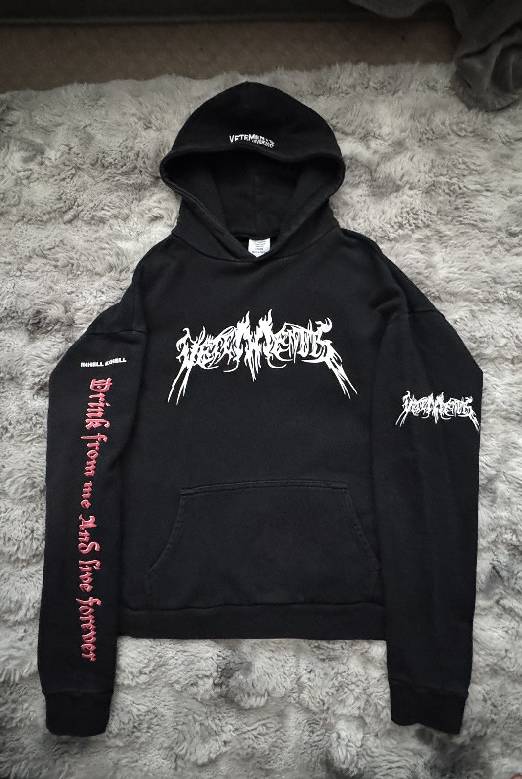 Vetements Total ****ing darkness hoodie Size S / US 4 / IT 40 - 1 Thumbnail
