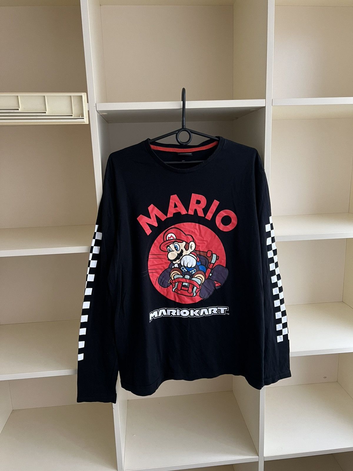 Nintendo Super Mario Nintendo Long Sleeve Tee Games Movie Size US L / EU 52-54 / 3 - 3 Thumbnail