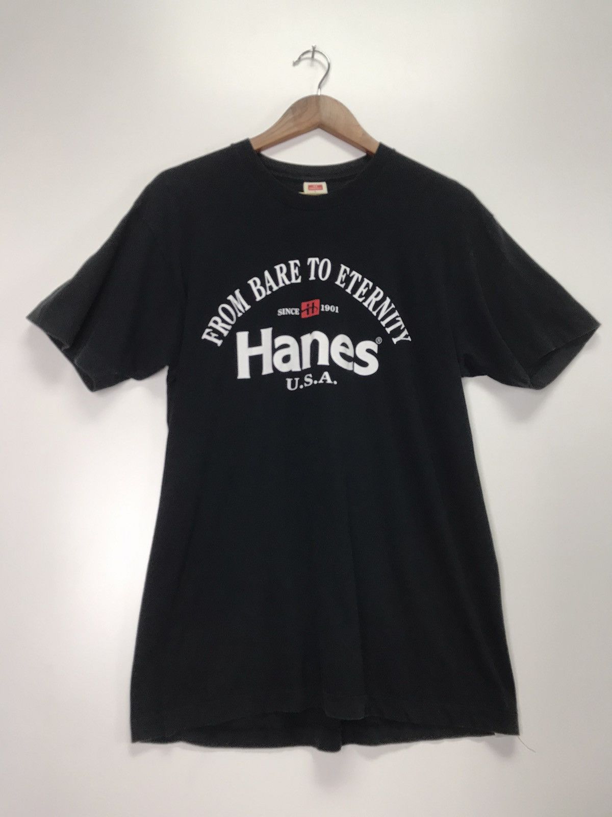 Hanes × Vintage Vintage Hanes USA tee Size US L / EU 52-54 / 3 - 1 Thumbnail