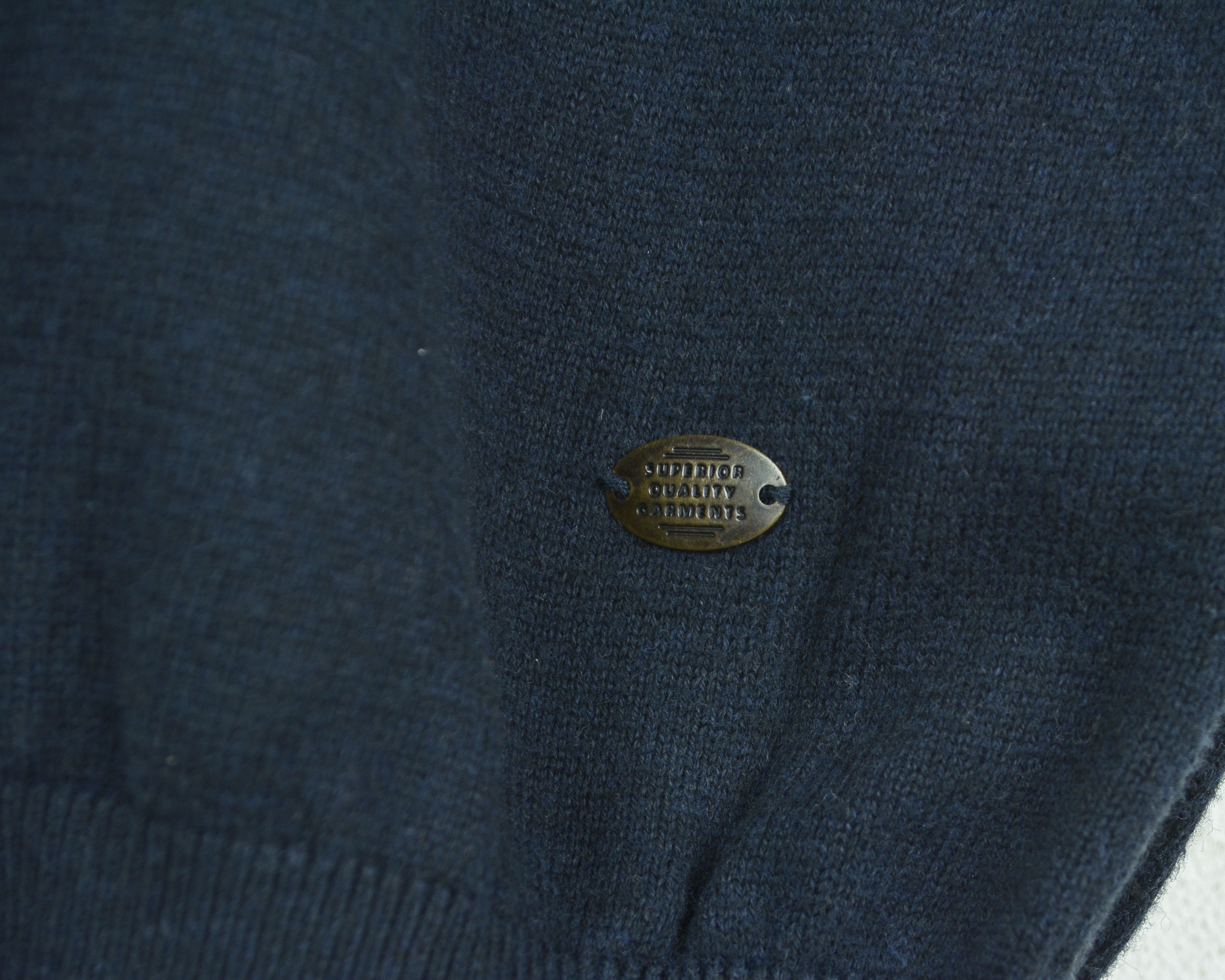 camel active M Jumper V-Neck Pullover Sweater Knitted Navy Cotton Top Size US M / EU 48-50 / 2 - 3 Thumbnail