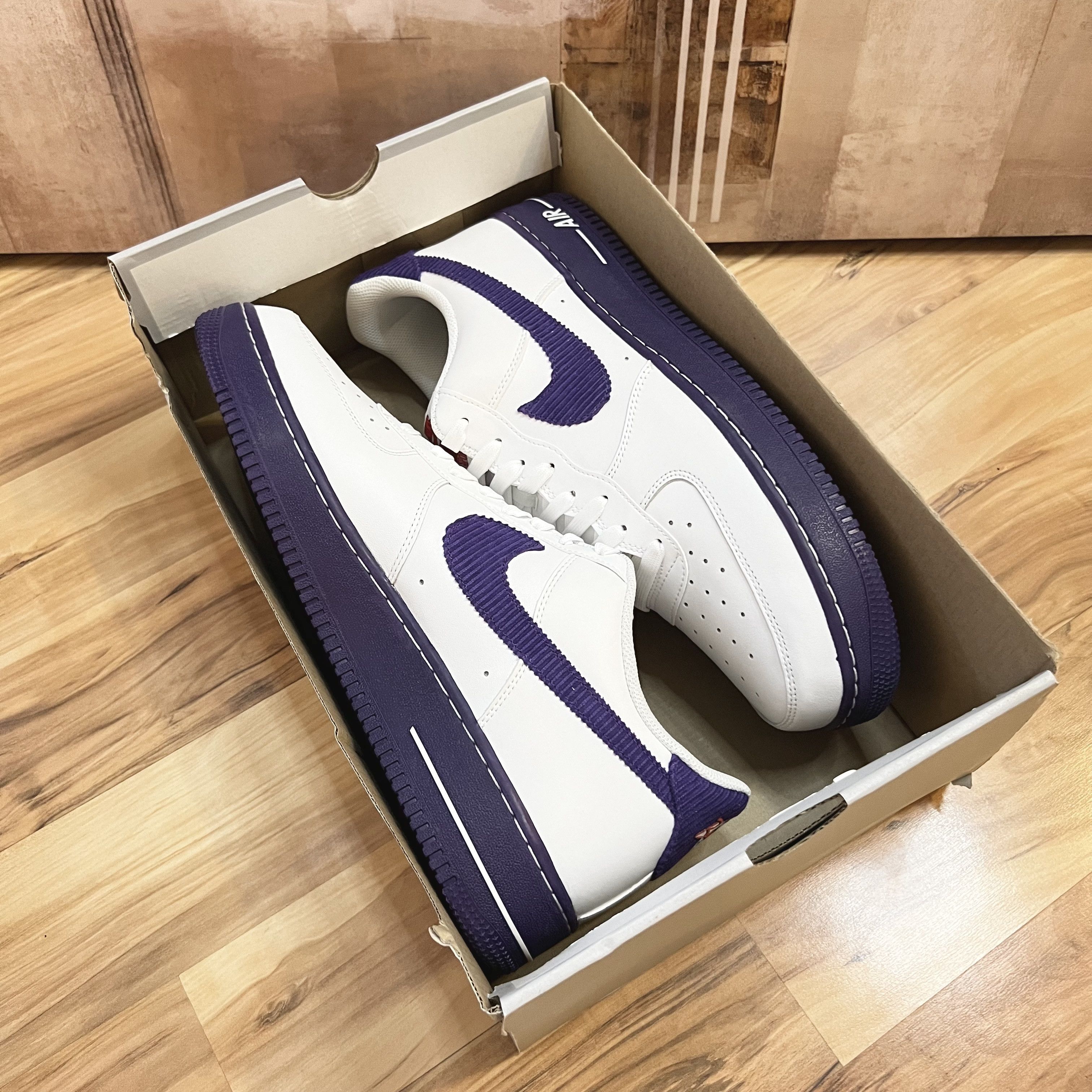 Nike Nike Air Force 1 Low Sports Specialties White / Court Purple Size US 15 / EU 48 - 7 Thumbnail