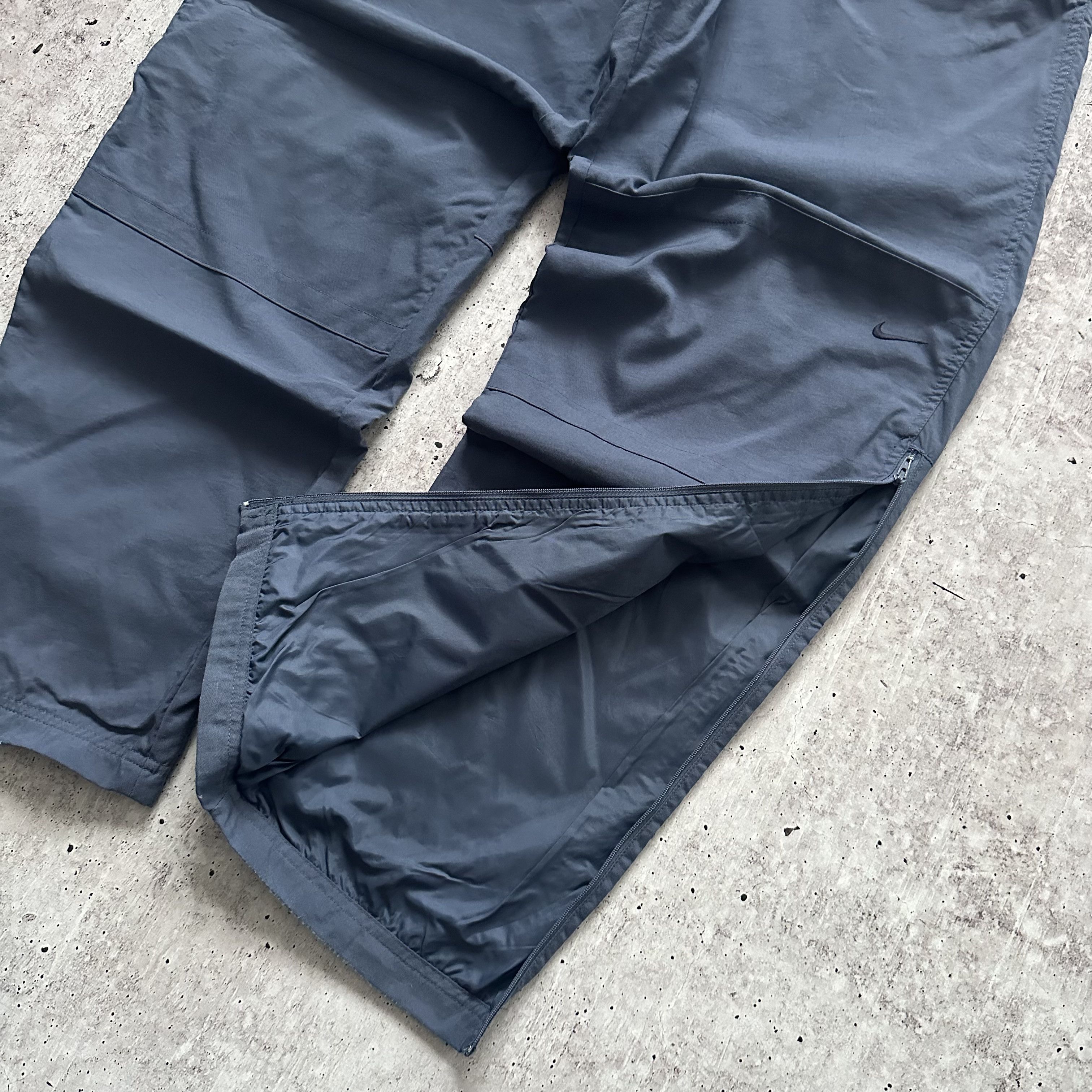 Nike Nike 90s vintage Nylon Straight Swoosh Logo Pants Joggers Size US 34 / EU 50 - 3 Thumbnail