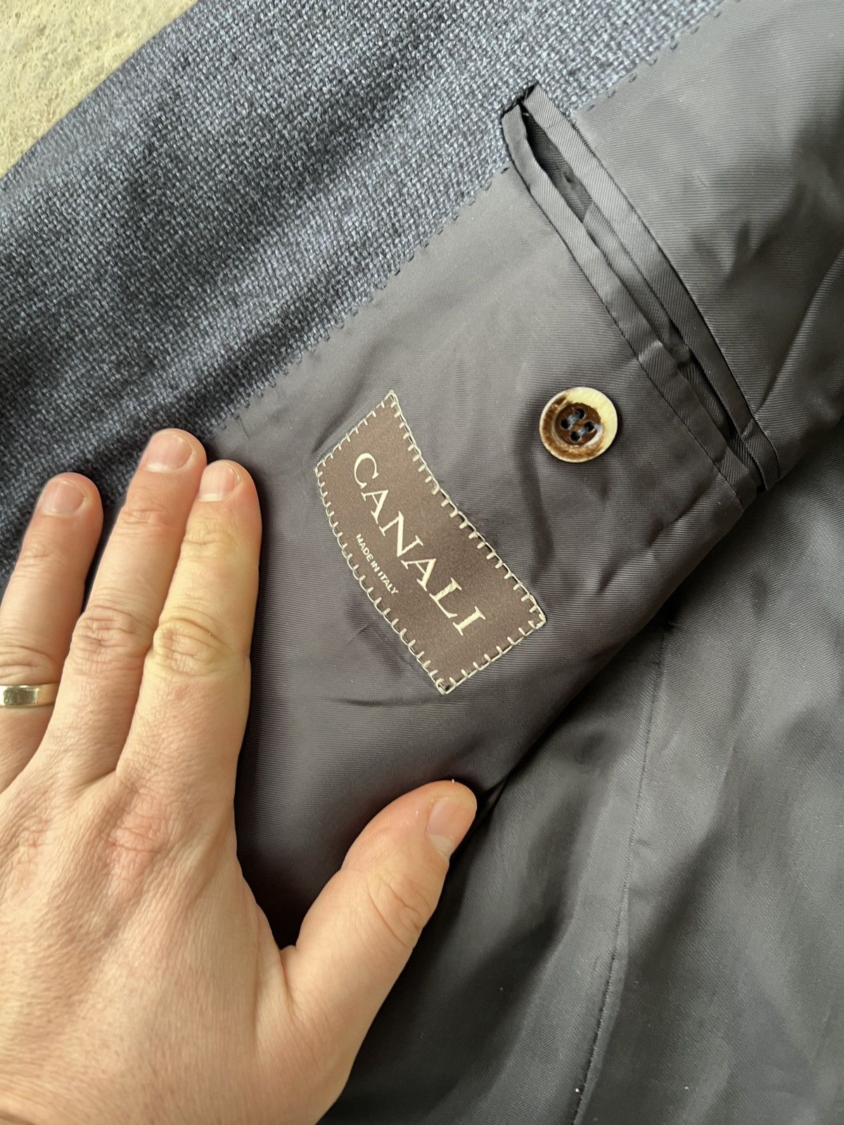 Canali Canali Blazer Size 52R - 4 Thumbnail