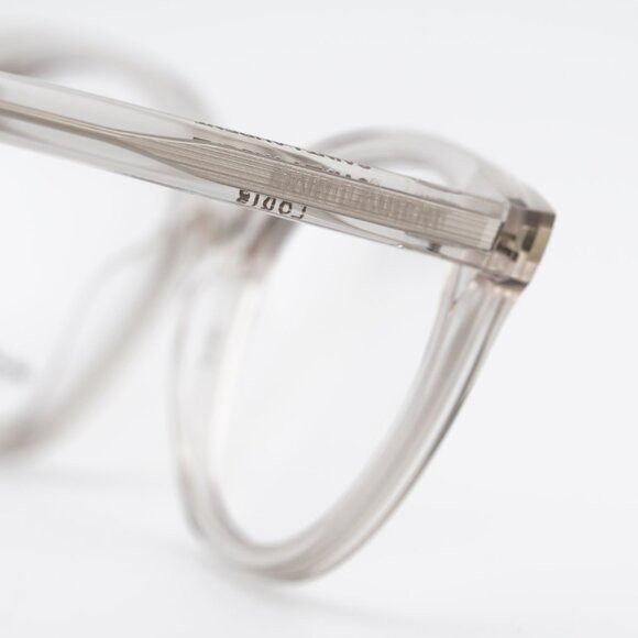 Saint Laurent Paris Saint Laurent SL471 004 Round Eyeglasses Transparent Beige Size ONE SIZE - 5 Thumbnail