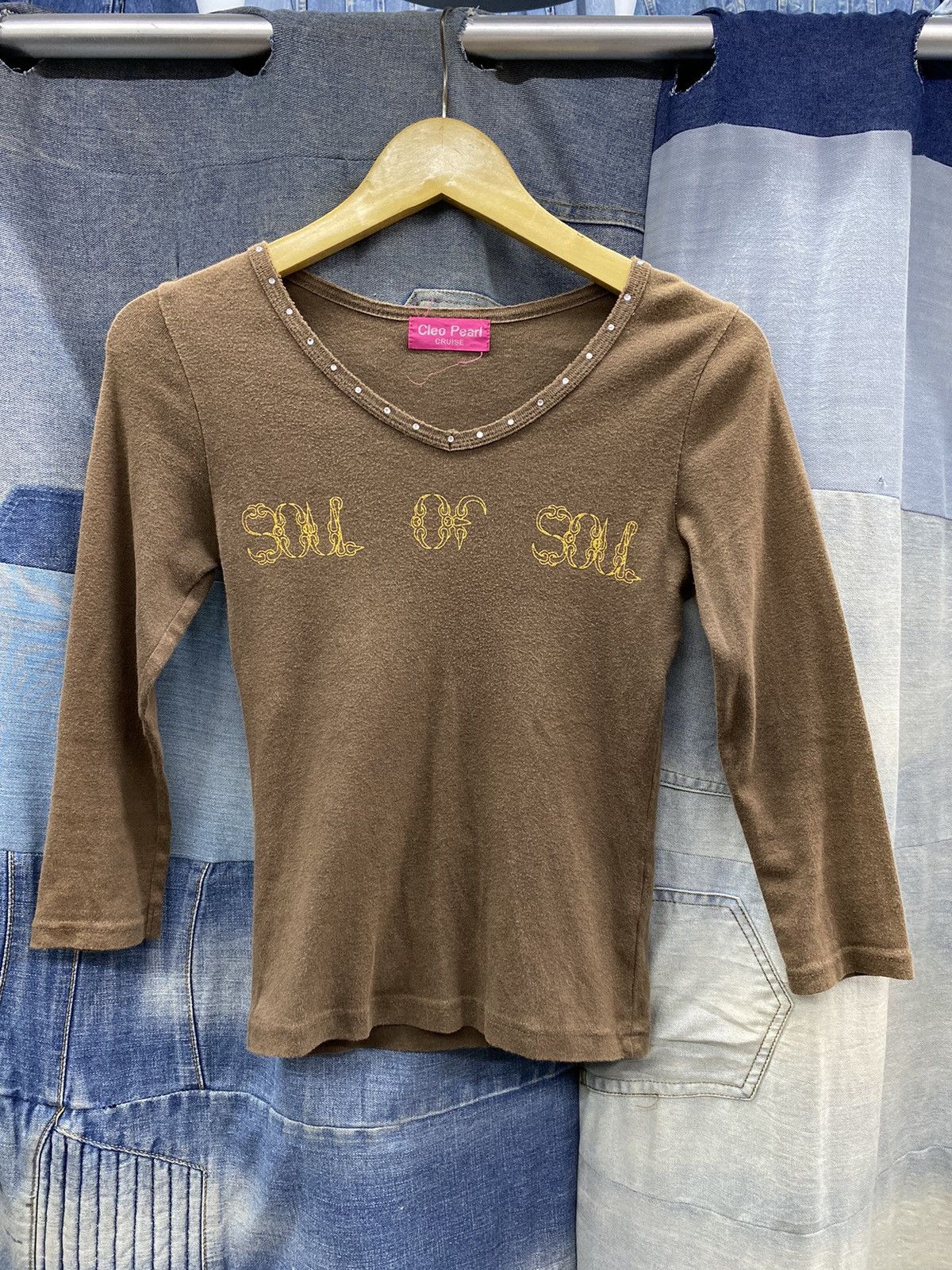 Hysteric Glamour × If Six Was Nine × Japanese Brand Y2k 2000s SOUL of SOUL longsleeve style Size XS / US 0-2 / IT 36-38 - 2 Thumbnail