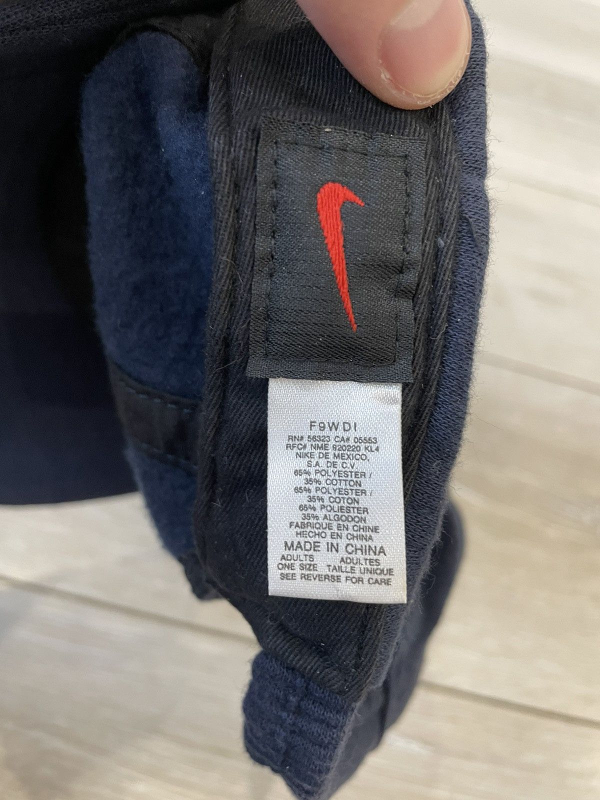 Nike × Vintage Vintage Nike Cotton Cap Hat Size ONE SIZE - 8 Thumbnail