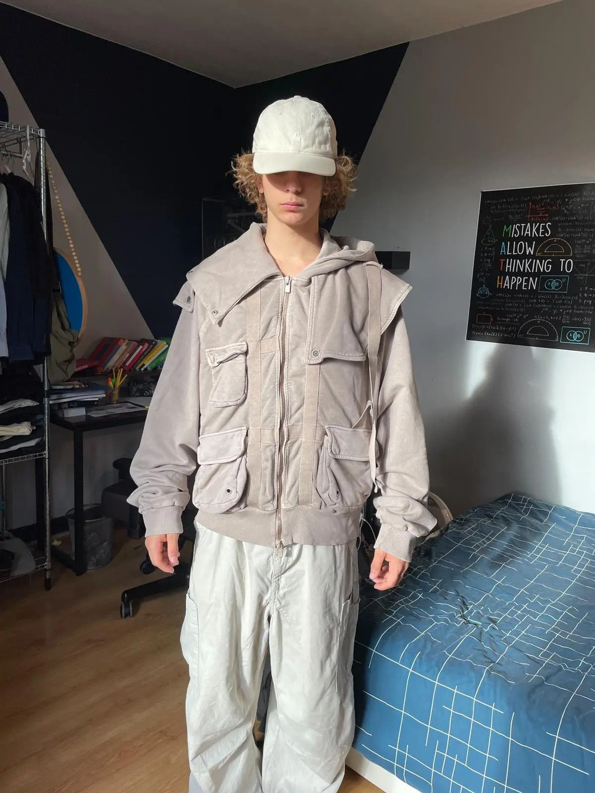 SHINE LUXURY Shine luxury studio "Sunguine" Zipper Hoodie Size US XL / EU 56 / 4 - 5 Thumbnail