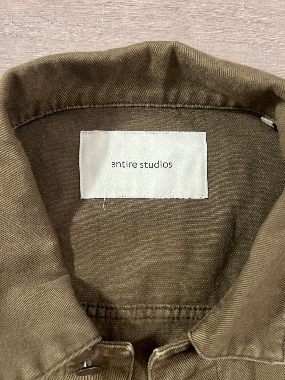 Entire Studios Entire Studios - Cropped Jean Jacket Size US XXL / EU 58 / 5 - 4 Thumbnail