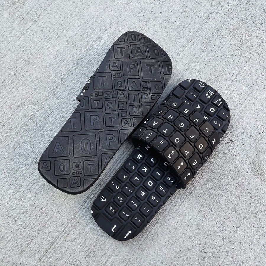 Imran Potato Keyboard Slides S/M US 4-8 Size US 6 / EU 39 - 2 Thumbnail
