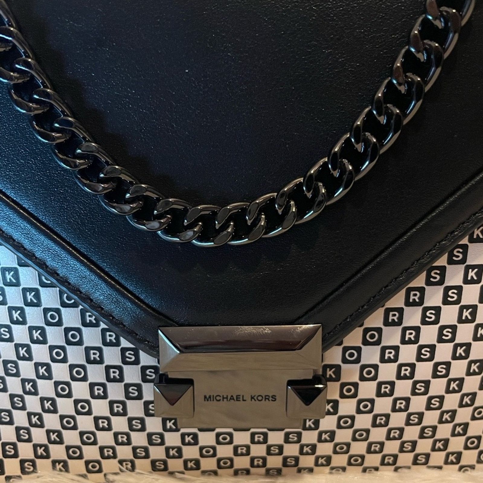 Michael Kors Michael Kors Whitney Checkerboard Crossbody Bag Size ONE SIZE - 2 Thumbnail