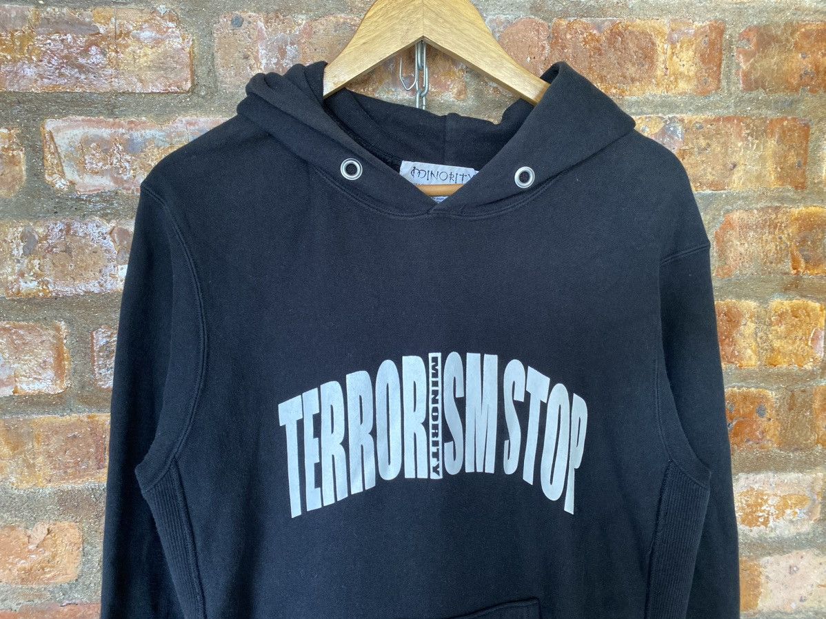 General Research 1990s Minority Japan TERROISM STOP War hoodie Size US L / EU 52-54 / 3 - 3 Thumbnail