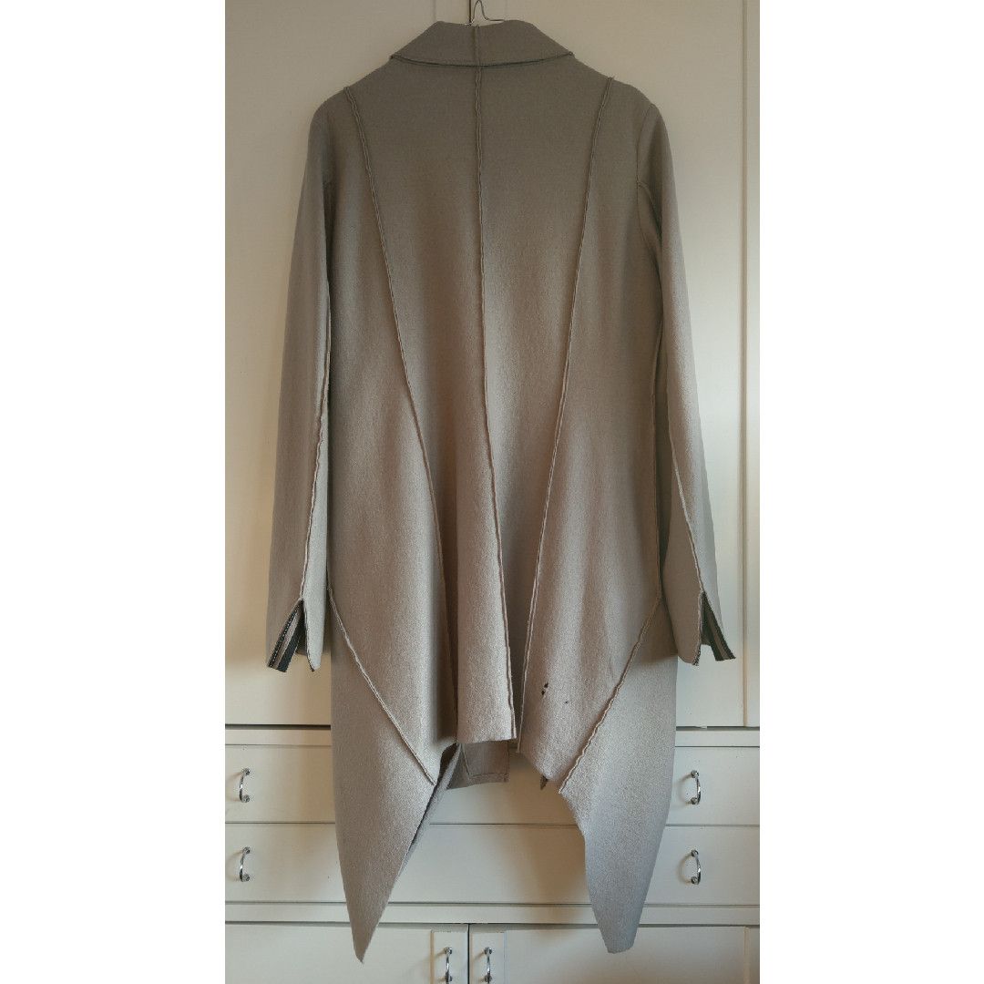 Annette Gortz Avant-Garde Wool Coat Reconstructed Design Alt Goth Size M / US 6-8 / IT 42-44 - 1 Thumbnail