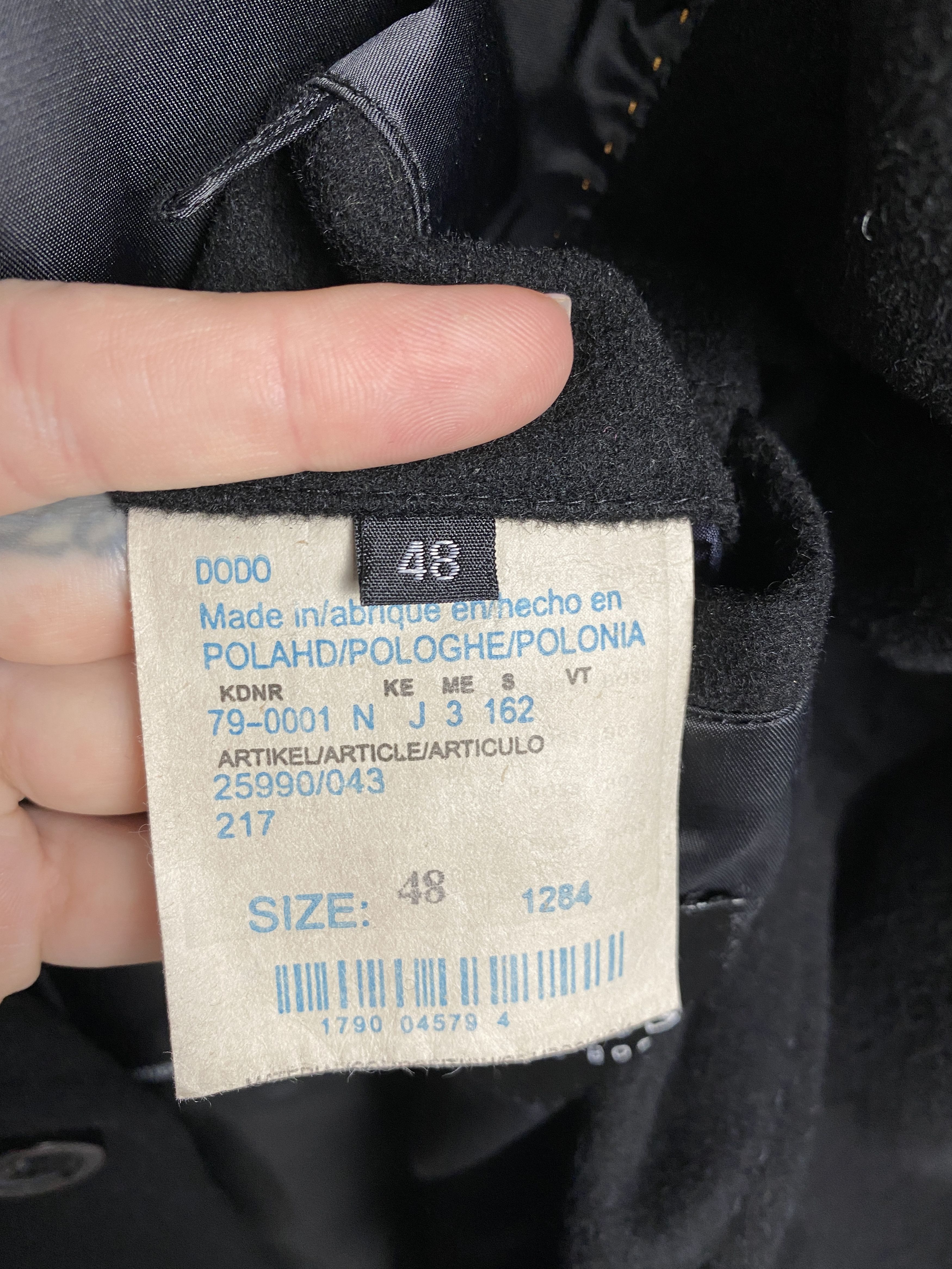 Hugo Boss Hugo Boss Vintage Mens Cashmere Wool Coat Jacket Size US M / EU 48-50 / 2 - 5 Thumbnail