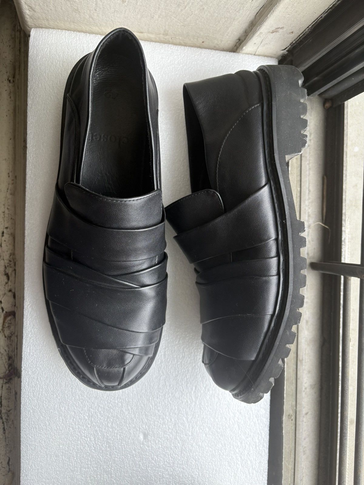 Other RottenCloset MorphMule BlackLeather SlipOn ChunkySole Size10 Size US 10 / EU 43 - 3 Thumbnail