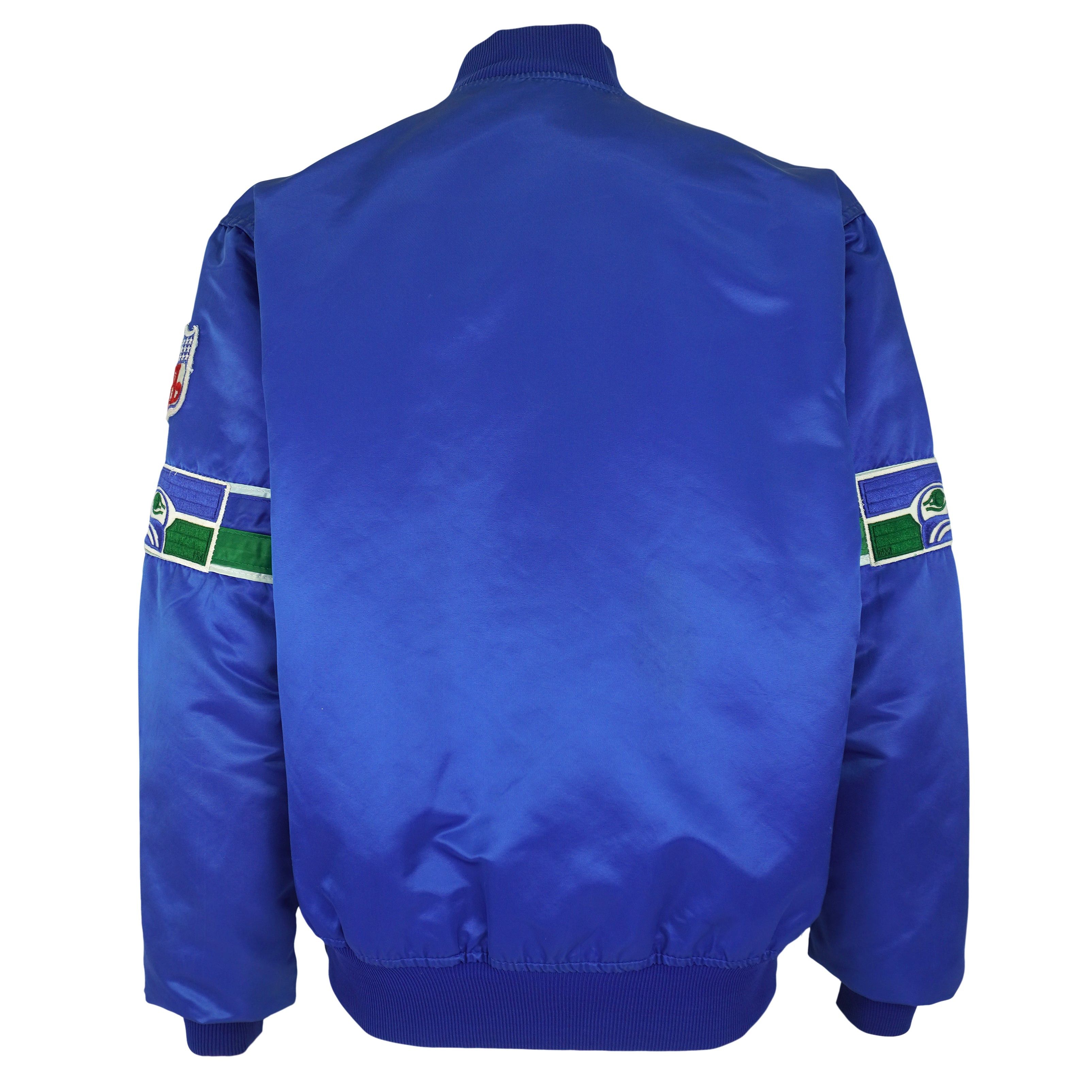 Starter Pro Line - Seattle Seahawks Satin Jacket 1980s Size US L / EU 52-54 / 3 - 2 Thumbnail