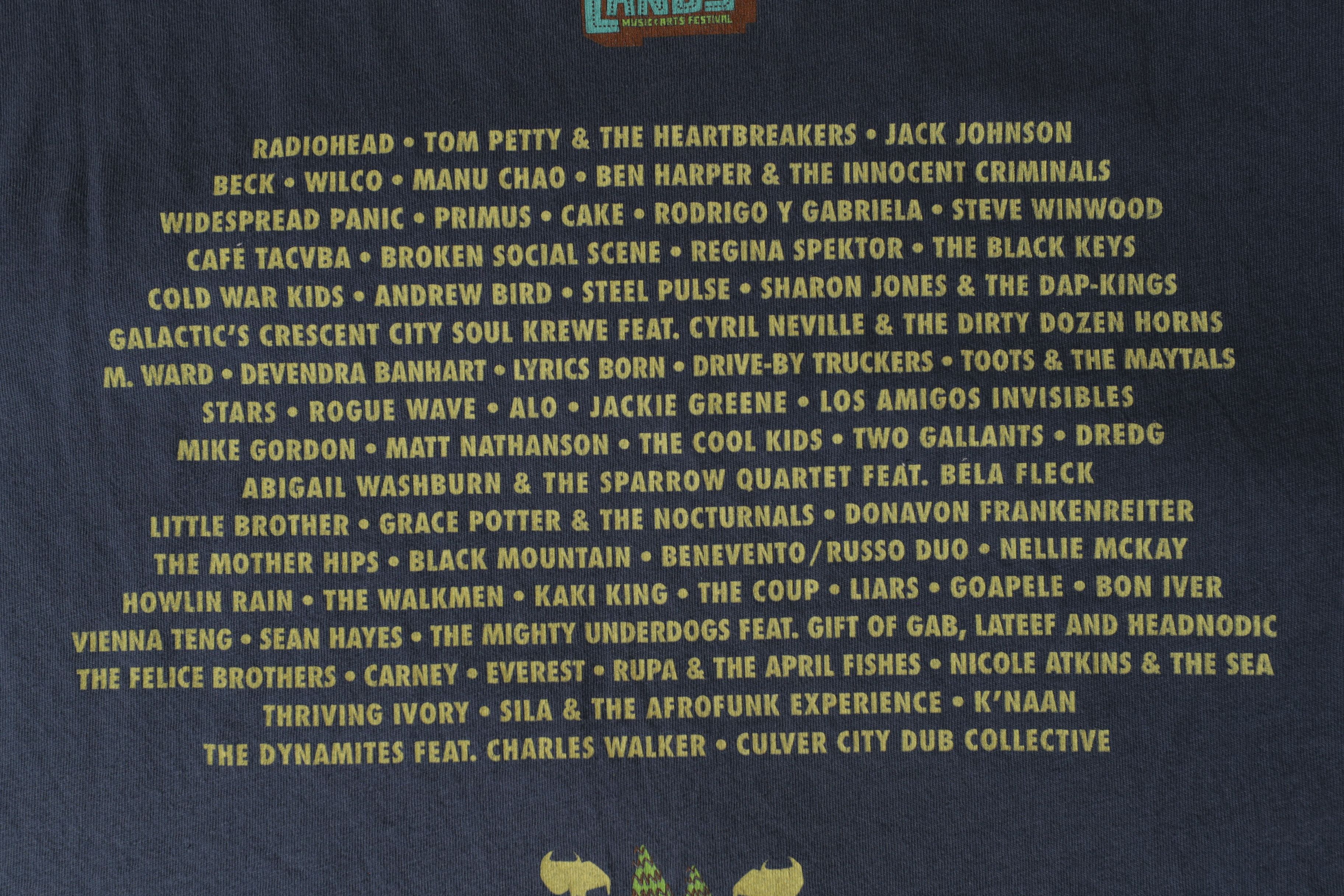 Band Tees × Vintage Outsidelands Festival 2008 Shirt (XL) Size US XL / EU 56 / 4 - 12 Thumbnail