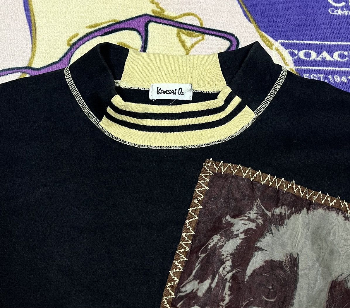 Kansai Yamamoto KANSAI YAMAMOTO Kansai 02 Long Sleeve/Sweatshirt x Rare Size US L / EU 52-54 / 3 - 7 Thumbnail