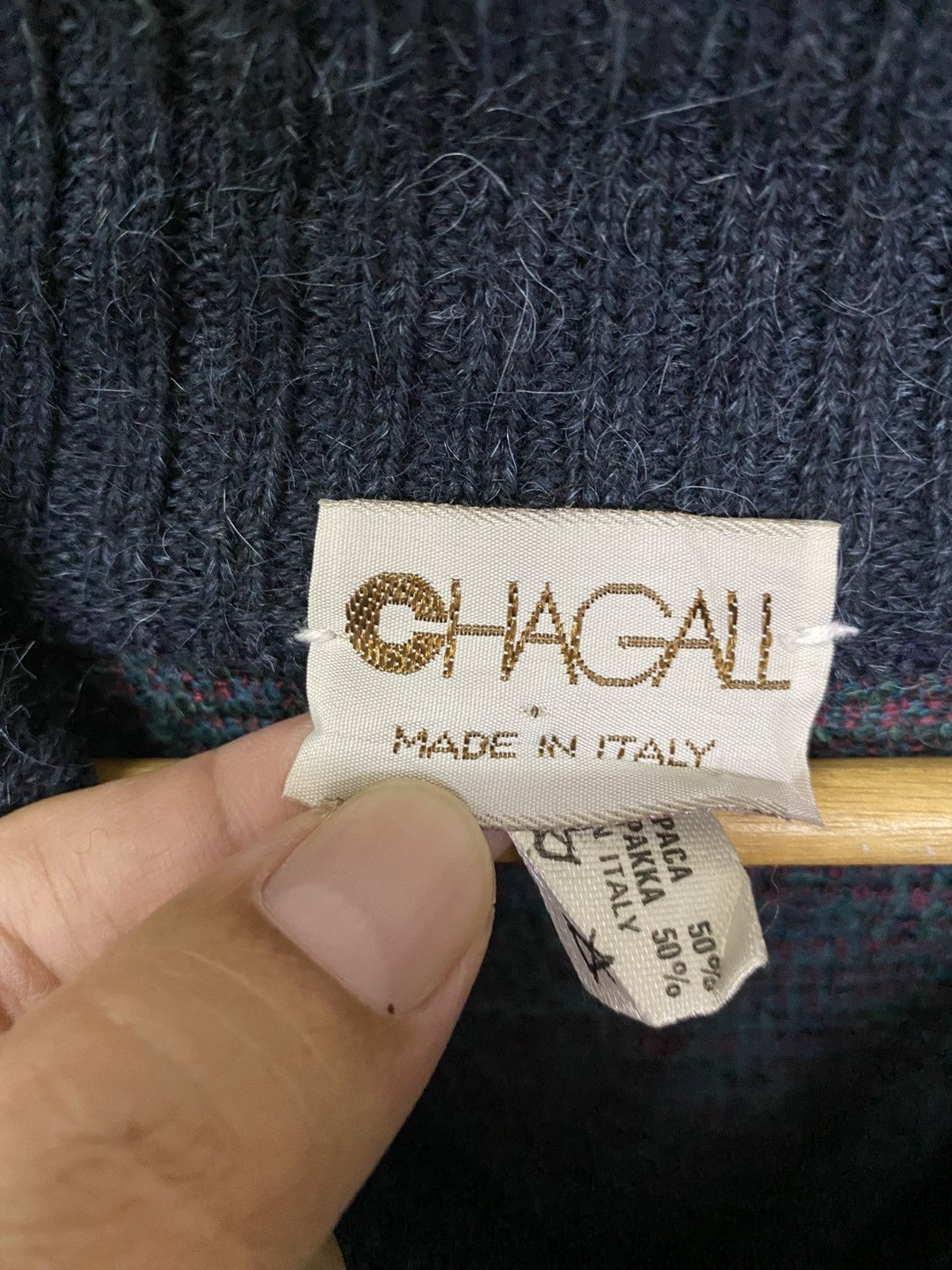 Homespun Knitwear Italian Designers Chagall Knitwear Cardigan Size US S / EU 44-46 / 1 - 12 Thumbnail