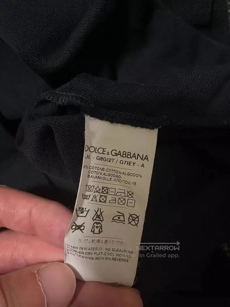 Dolce & Gabbana Dolce & Gabbana Short Sleeve Polo Shirt. Size US L / EU 52-54 / 3 - 6 Thumbnail