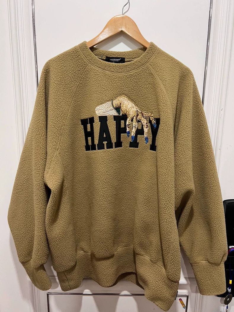 Undercover UNDERCOVER Polar fleece sweatshirt 2502-Nextarrow Size US XL / EU 56 / 4 - 1 Thumbnail