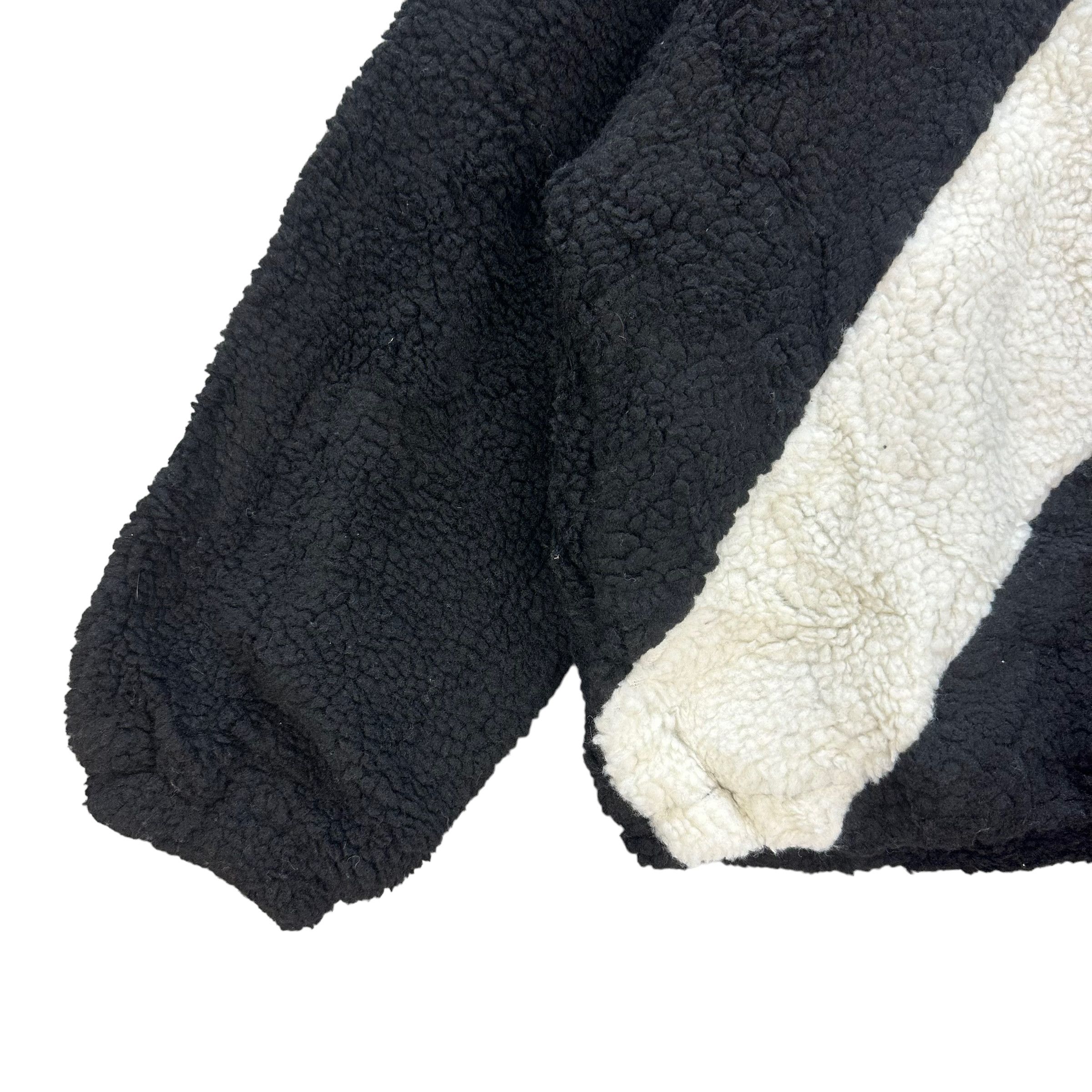 Japanese Brand BOSTON SLEEVE BIG LOGO DEEP PILE FLEECE JACKET #8445-009 Size US M / EU 48-50 / 2 - 4 Thumbnail