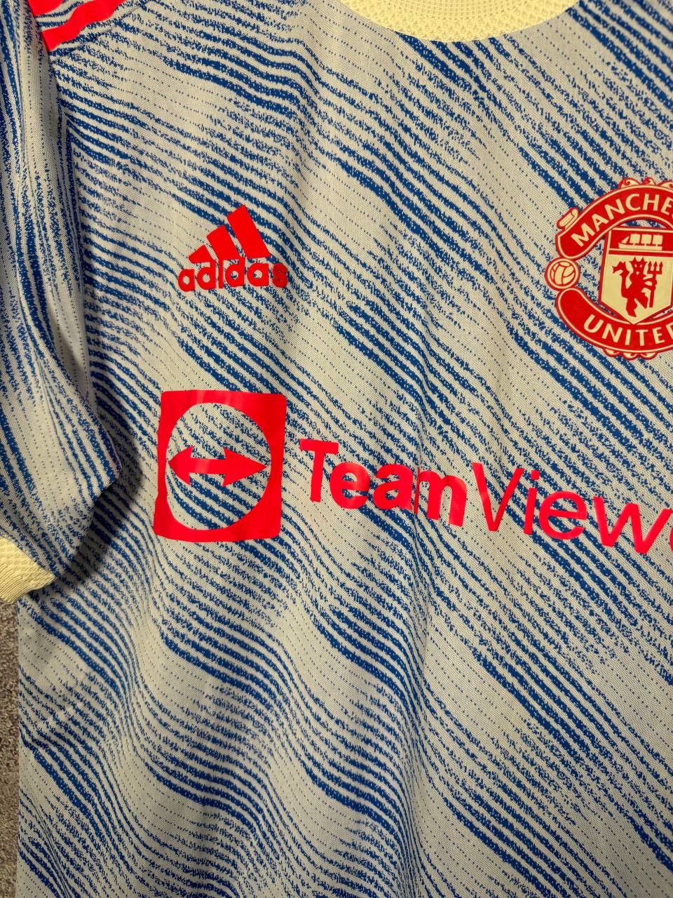Vintage GREENWOOD Manchester United 2021/22 Away Fan Soccer Jersey Size US M / EU 48-50 / 2 - 7 Thumbnail