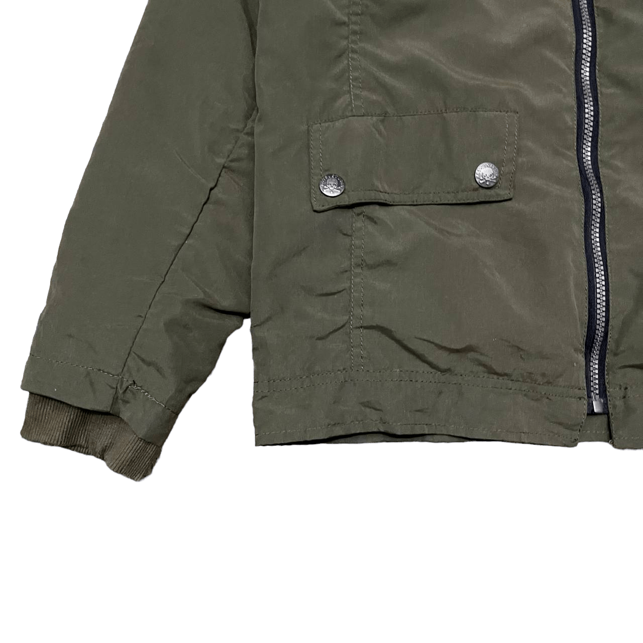 Japanese Brand Vintage Ba-Tsu Studio Hooded Jacket Skull Logo Size US S / EU 44-46 / 1 - 3 Thumbnail
