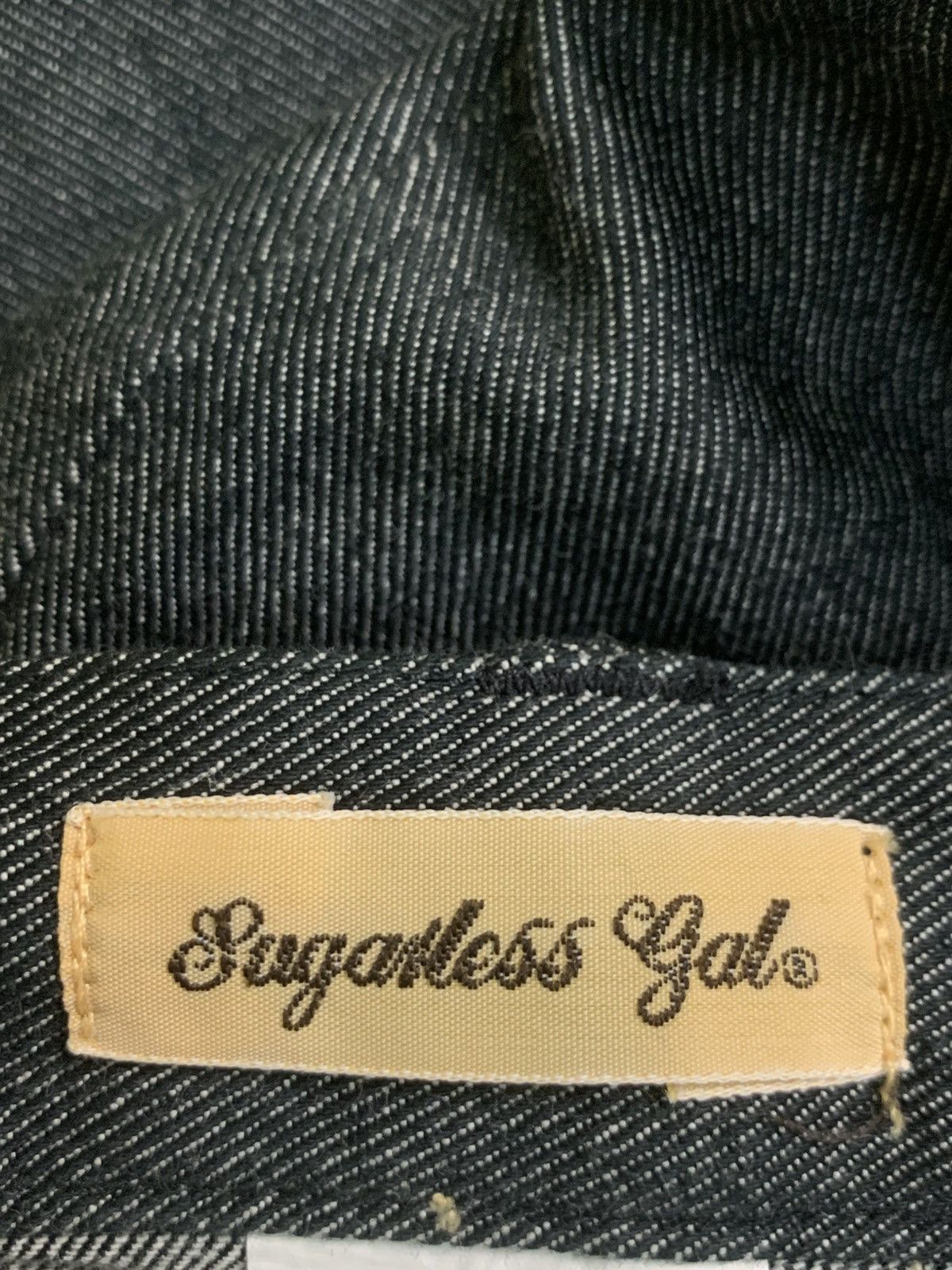 Japanese Brand Rare Design Vintage Sugarless Gal Bootcut Pants Size 27" / US 4 / IT 40 - 4 Thumbnail